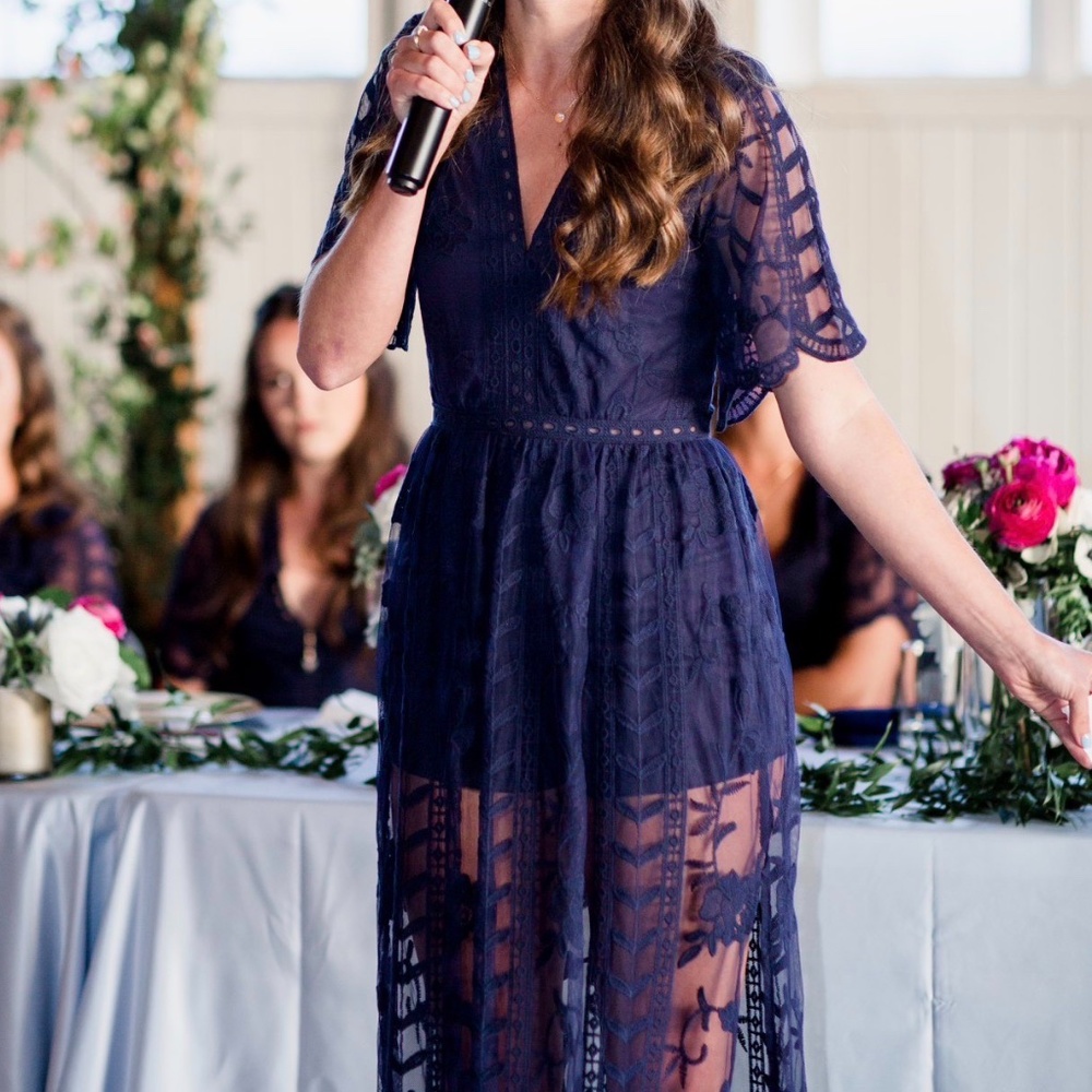 Navy Blue Dress